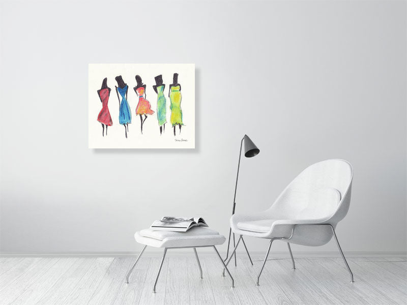Pretty Ladies (Giclee) by Susan Erwin Prowse