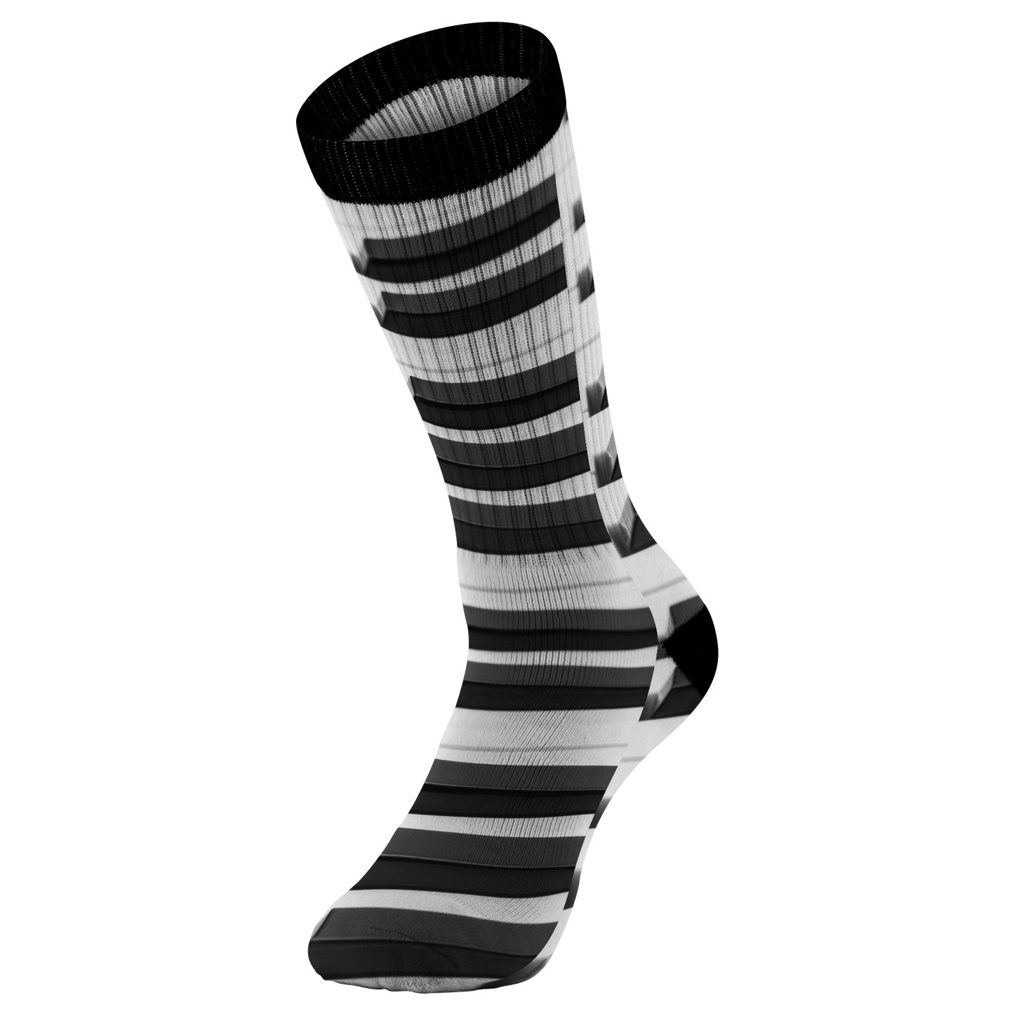 Piano Socks designed by Susan