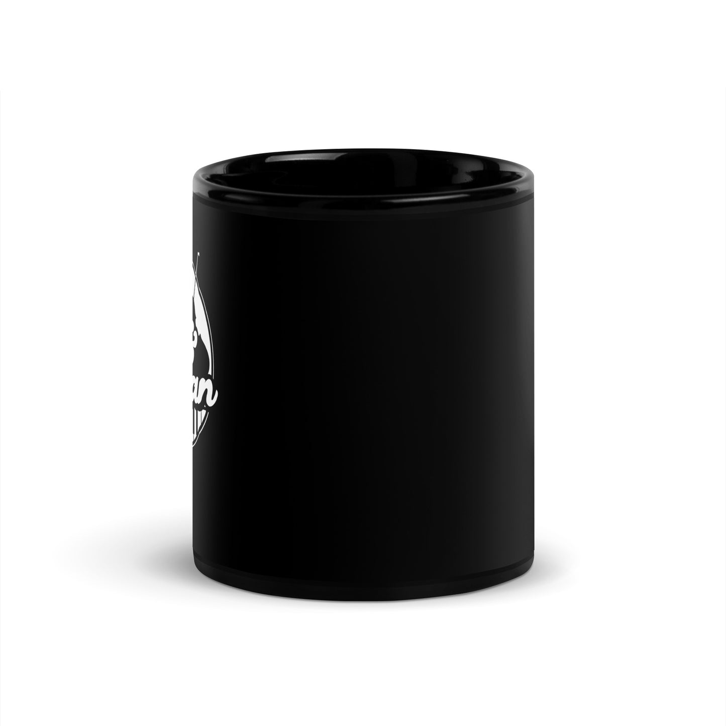 Cliff & Susan Black Glossy Mug