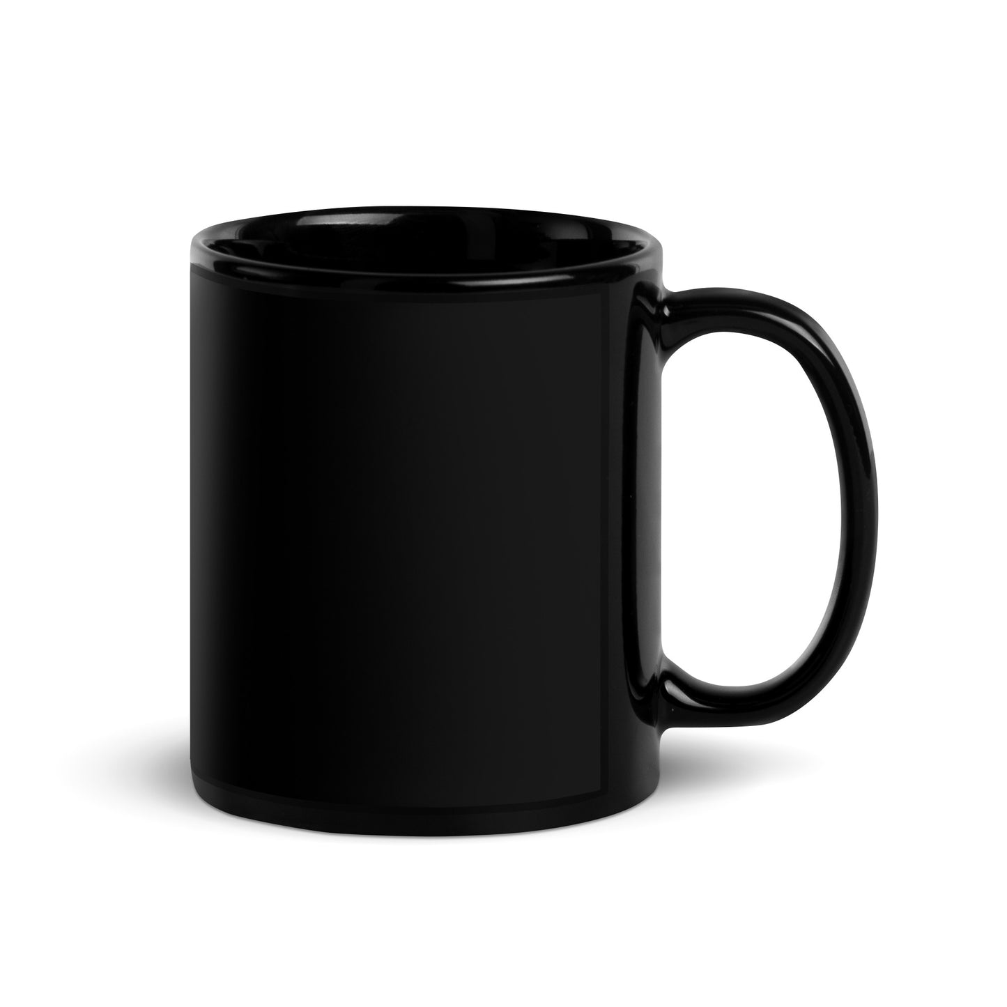 Cliff & Susan Black Glossy Mug