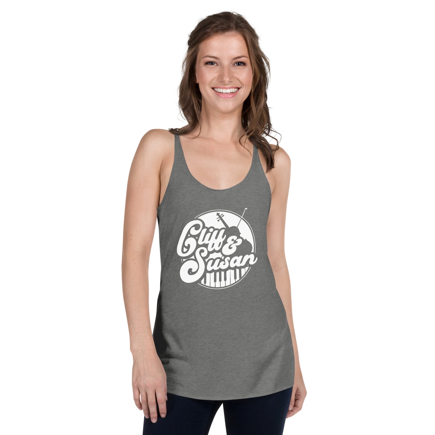 Cliff & Susan Logo Women's Racerback Tank