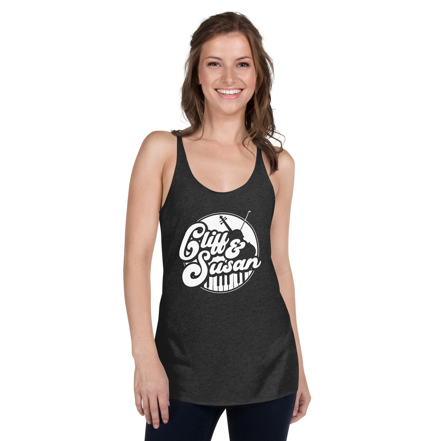 Cliff & Susan Logo Women's Racerback Tank