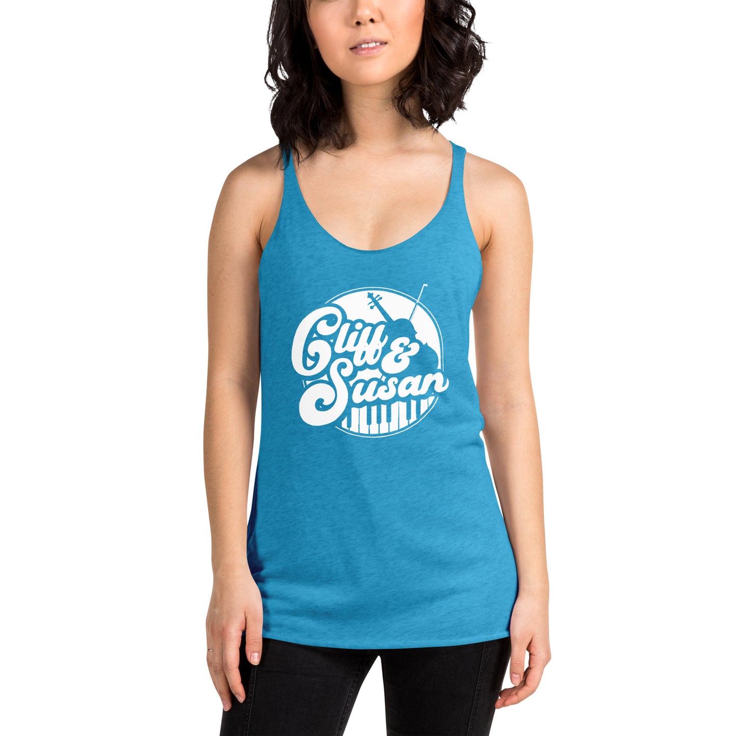 Cliff & Susan Logo Women's Racerback Tank