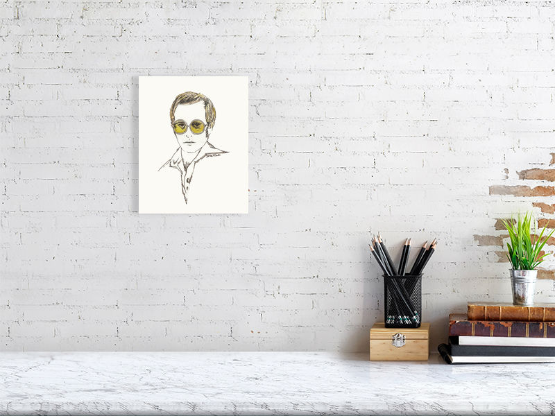 Elton John (Giclee) by Susan Erwin Prowse