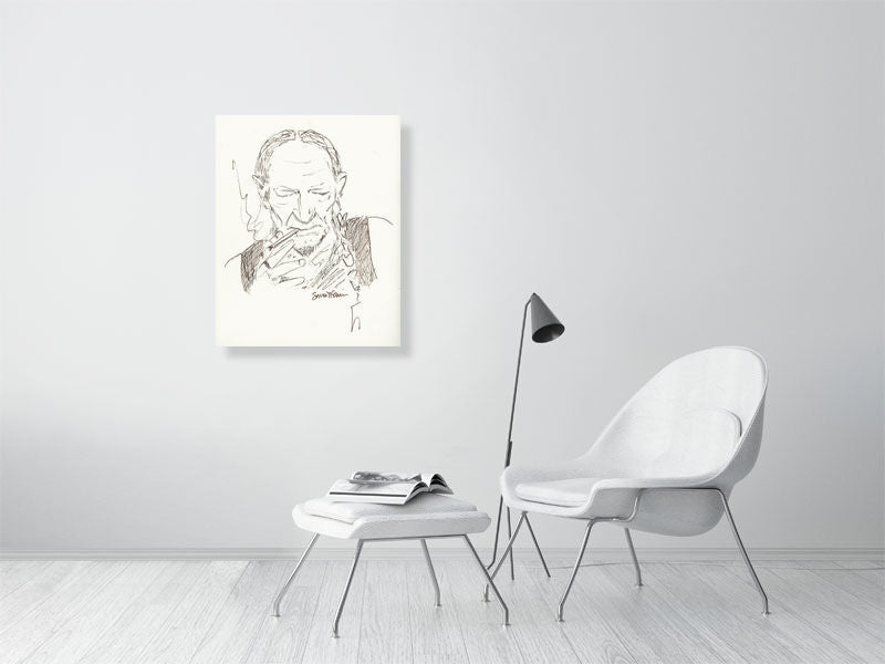 Willie Nelson (Giclee) by Susan Erwin Prowse