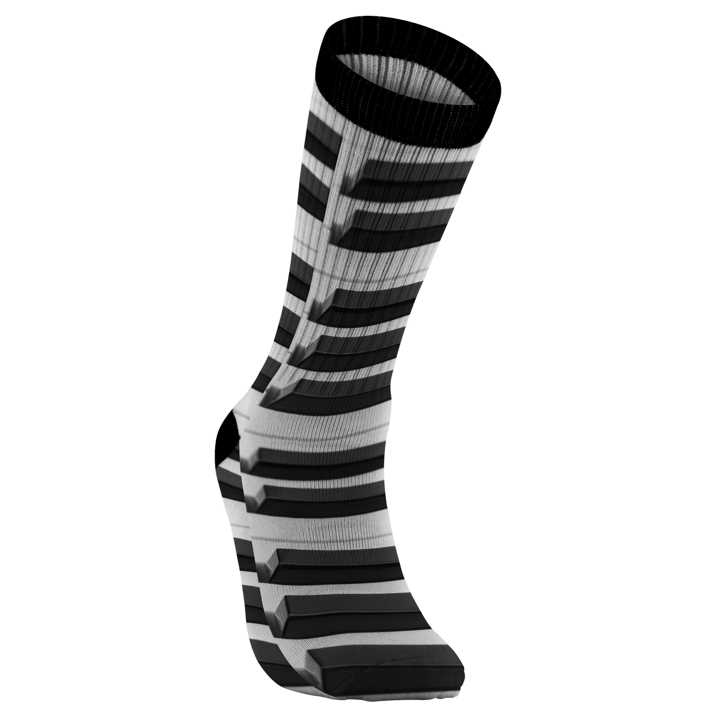 Piano Socks designed by Susan